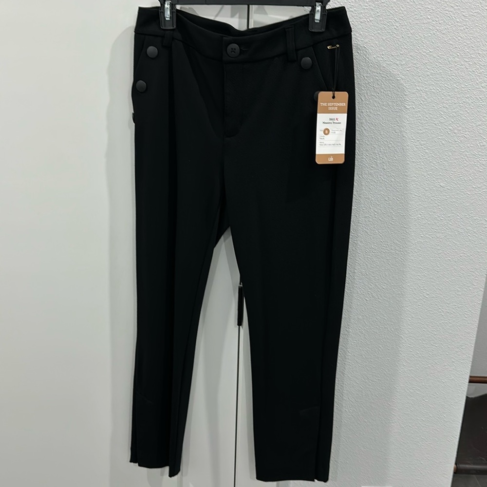 Cabi Maestro Trouser - style #3922 size 8 Black